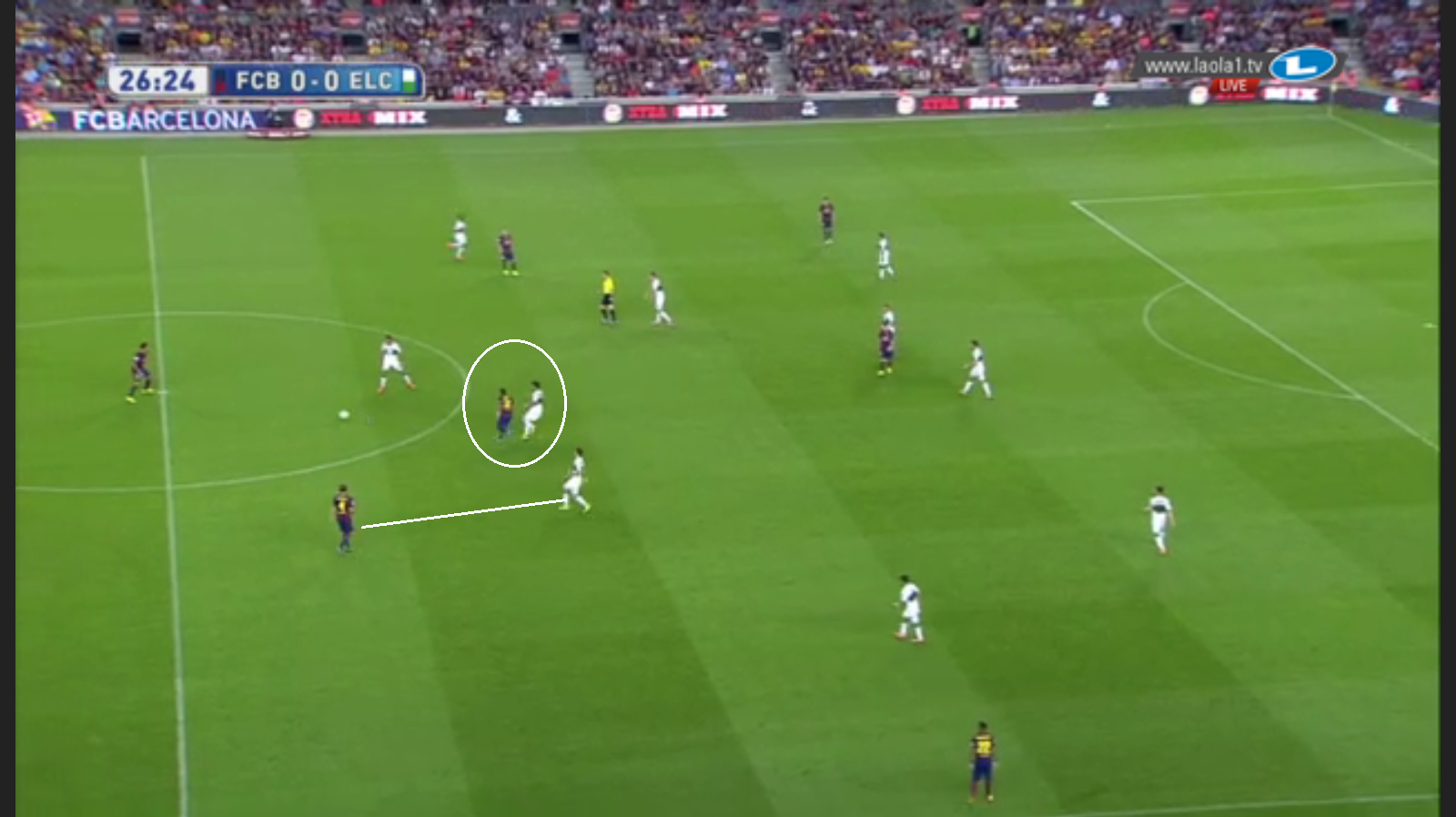 Luis Enrique mit altem Barça-Fußball in die neue Saison